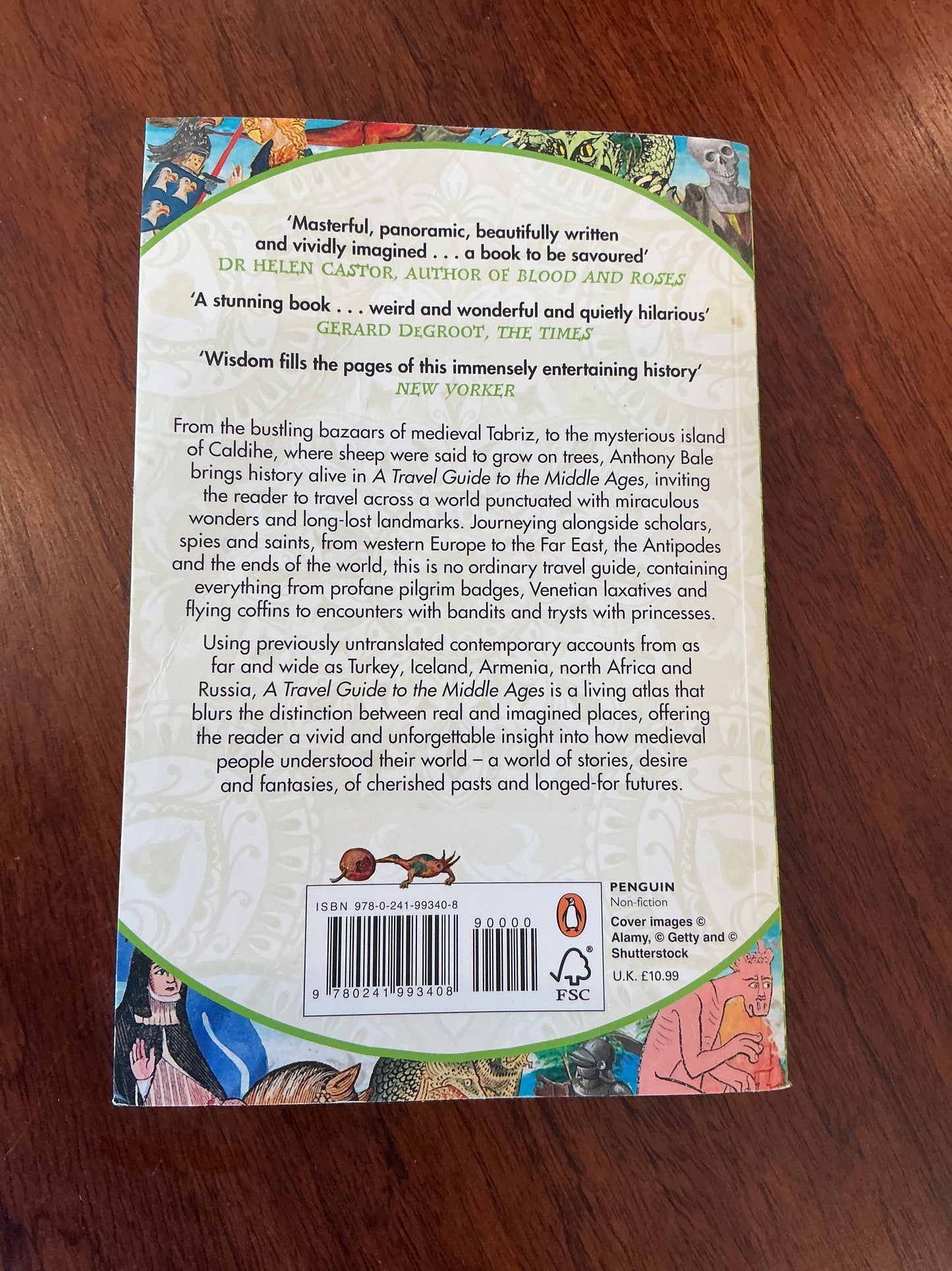 Travel guide to the Middle Ages: the world through medieval eyes. Anthony Bale. 2024.