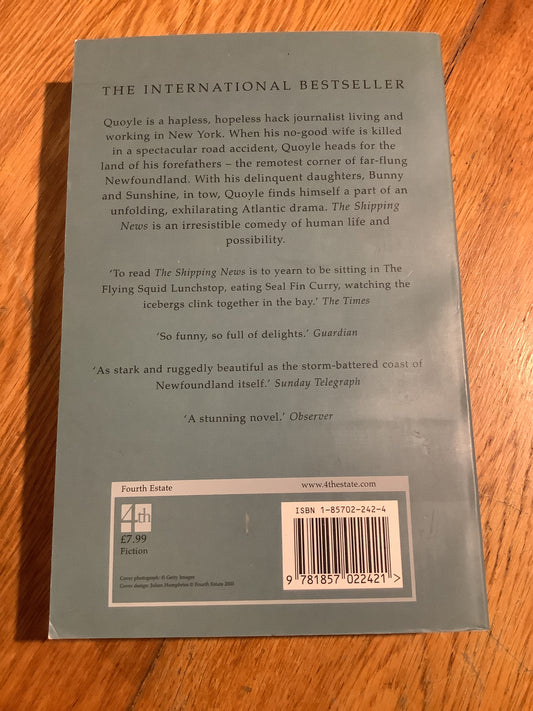 Shipping news. Annie Proulx. 1994.
