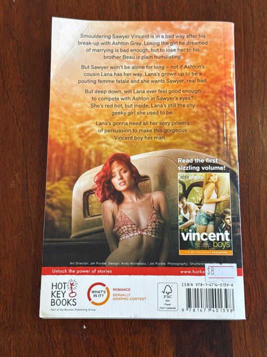 Vincent Brothers. Abbi Glines. 2013.