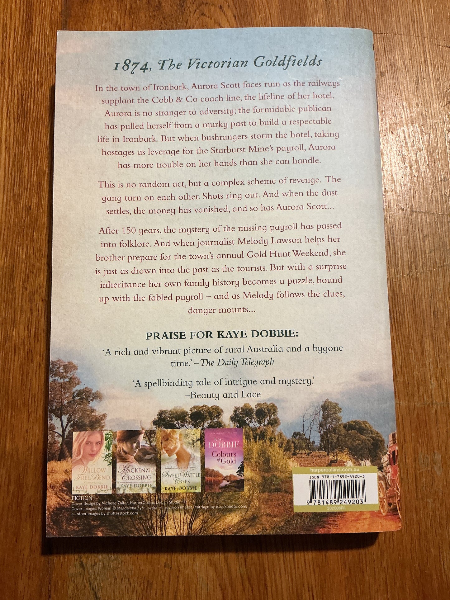 Road to Ironbark. Kaye Dobbie. 2020.