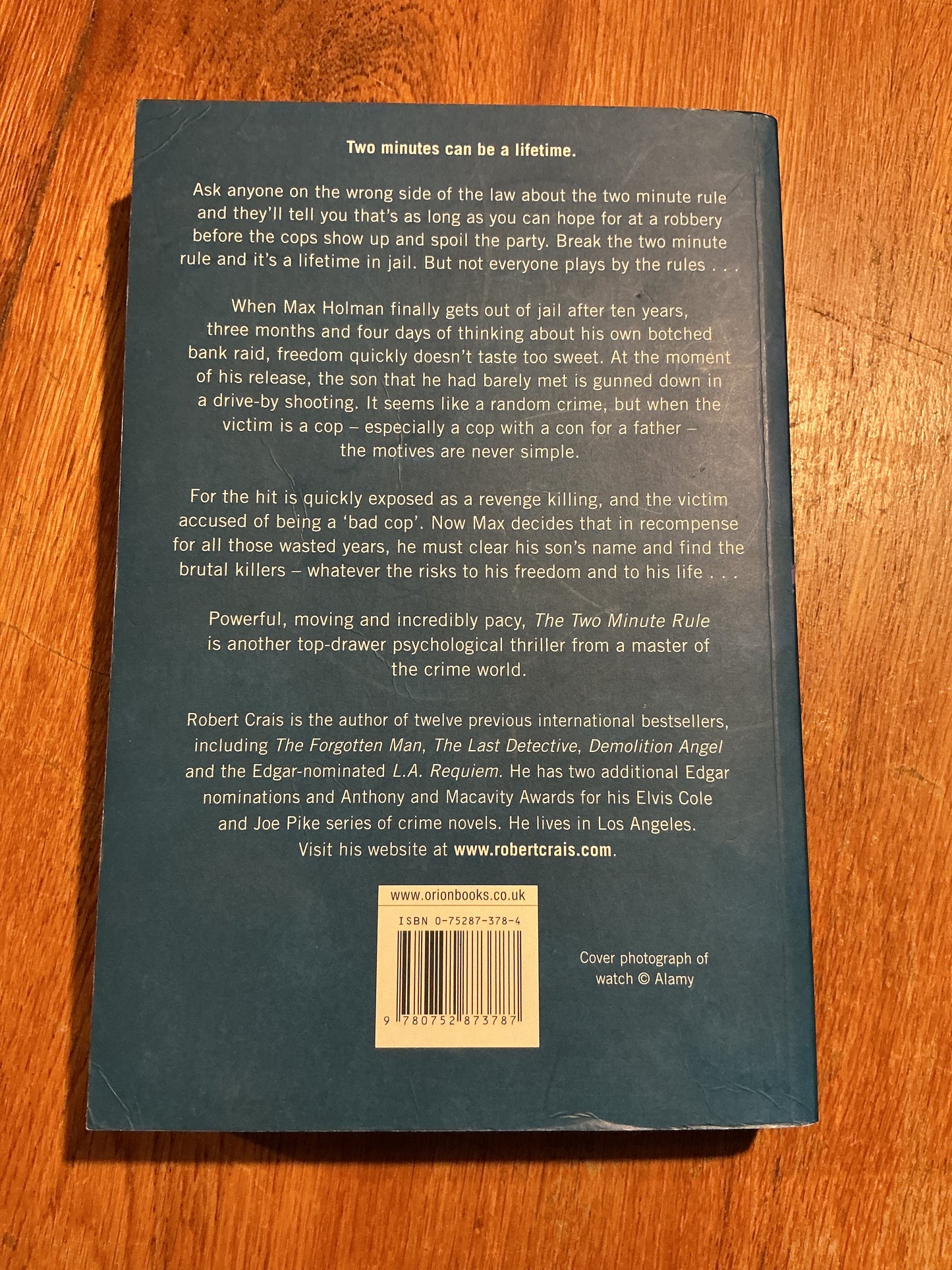 Two minute rule. Robert Crais. 2006.
