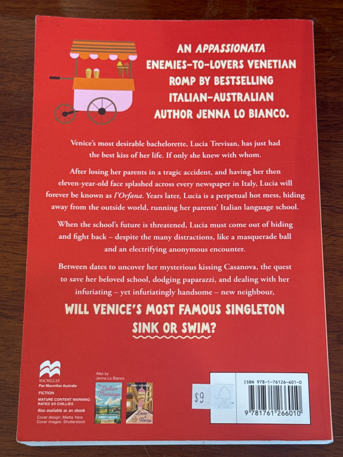 Venetian lessons in Rome. Jenna Lo Bianco. 2024.
