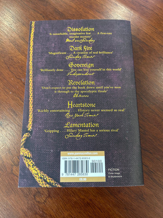 Dissolution. C. J. Sansom. 2007.