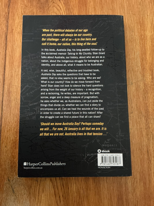 Australia Day. Stan Grant. 2019.