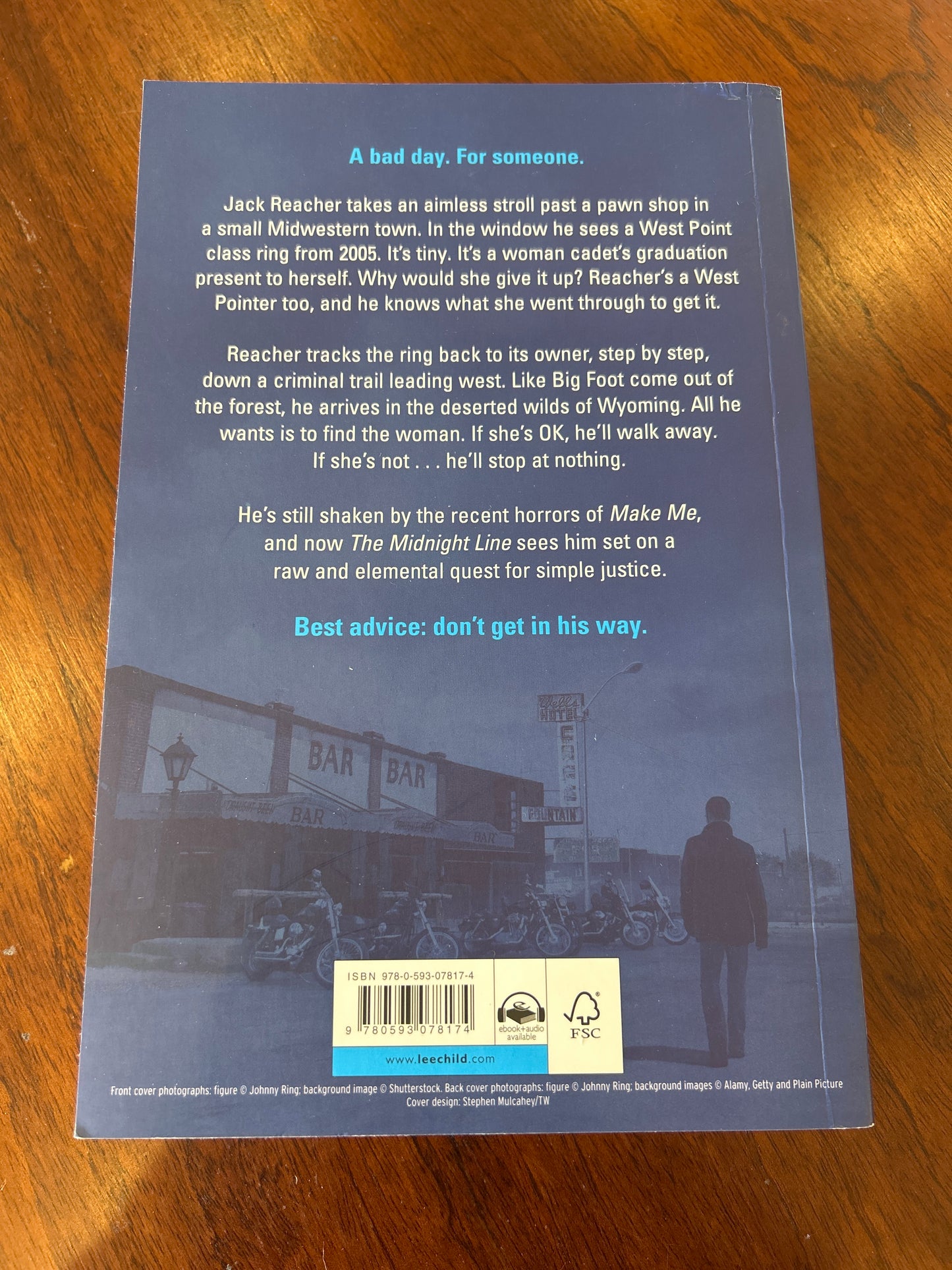 Midnight line. Lee Child. 2017.