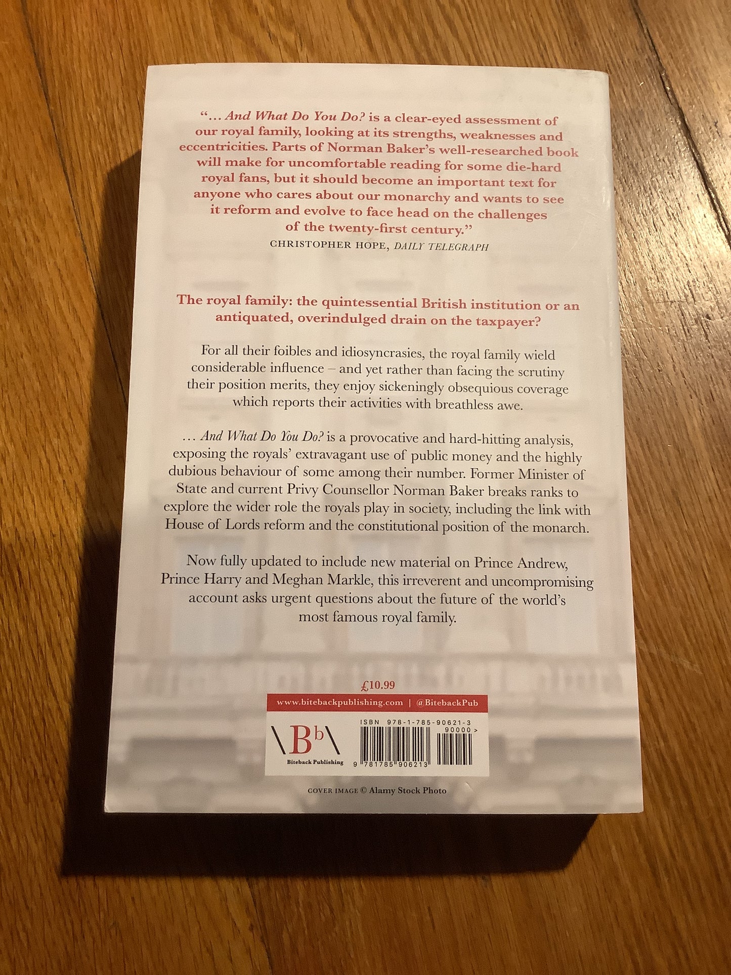 And what do you do? Norman Baker. 2020.