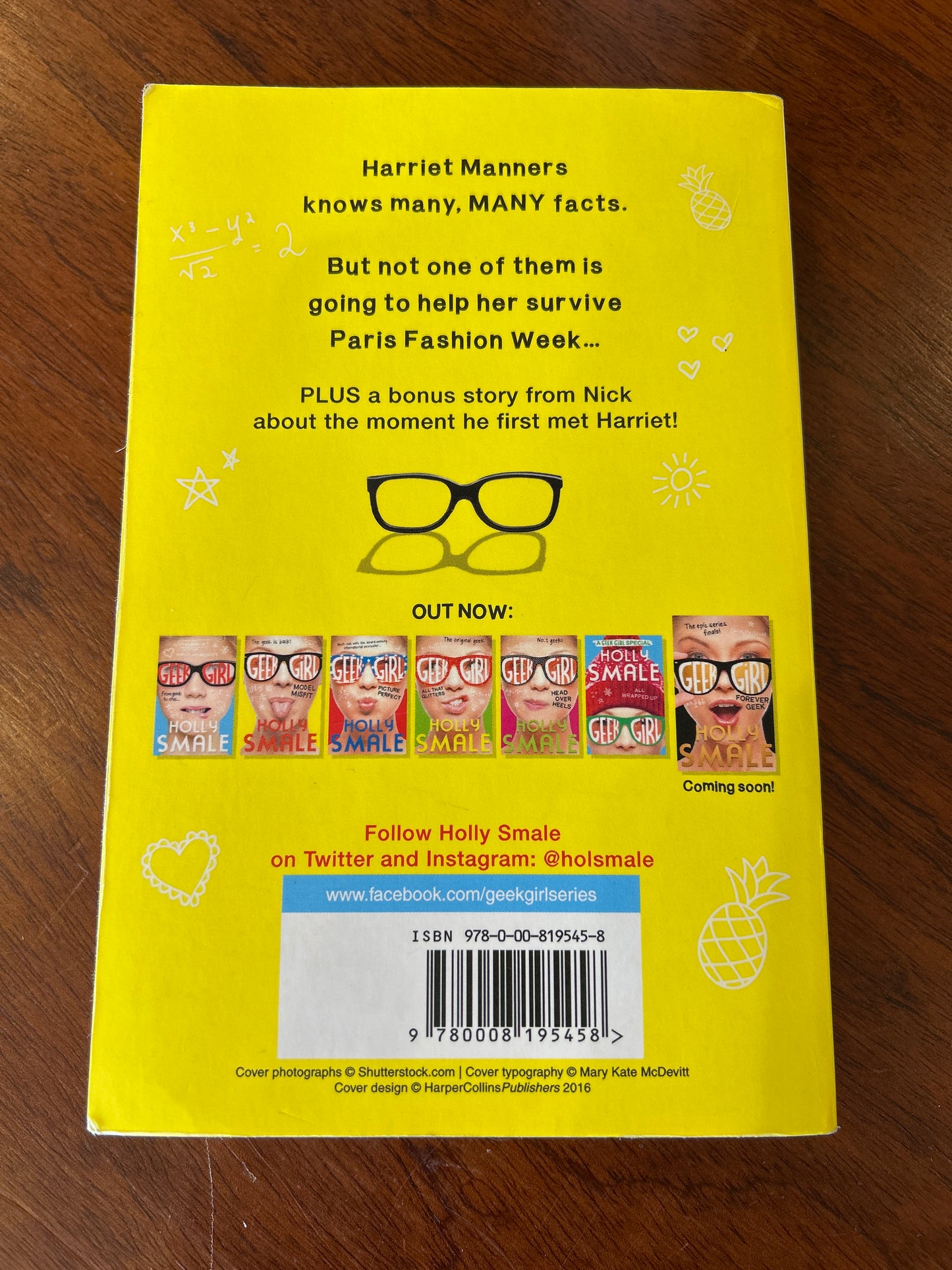 Geek girl: sunny side up. Holly Smale. 2017.