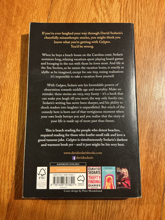 Calypso. David Sedaris. 2018.