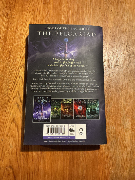 Pawn of prophecy. David Eddings. 2012.