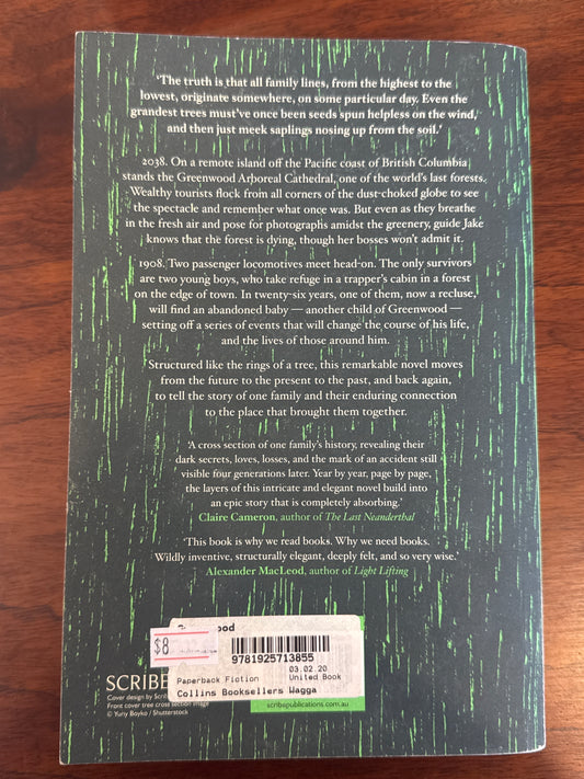 Greenwood. Michael Christie. 2020.