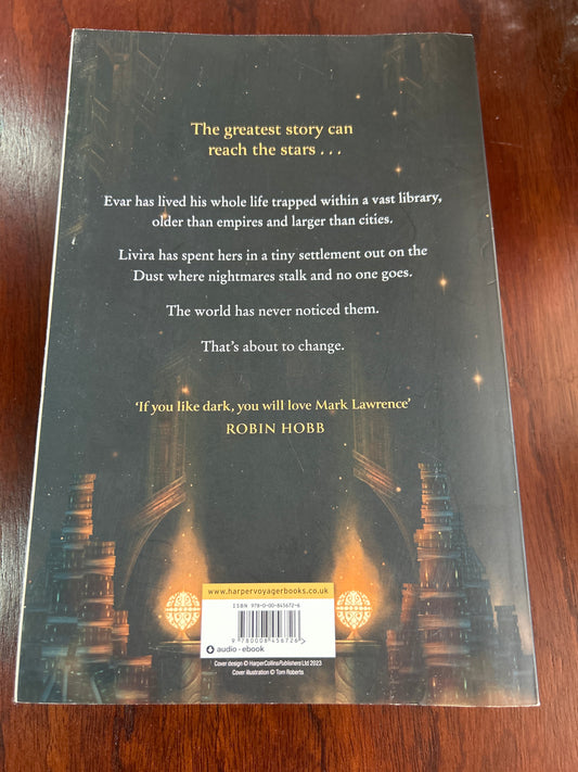 Book that wouldn’t burn. Mark Lawrence. 2023.