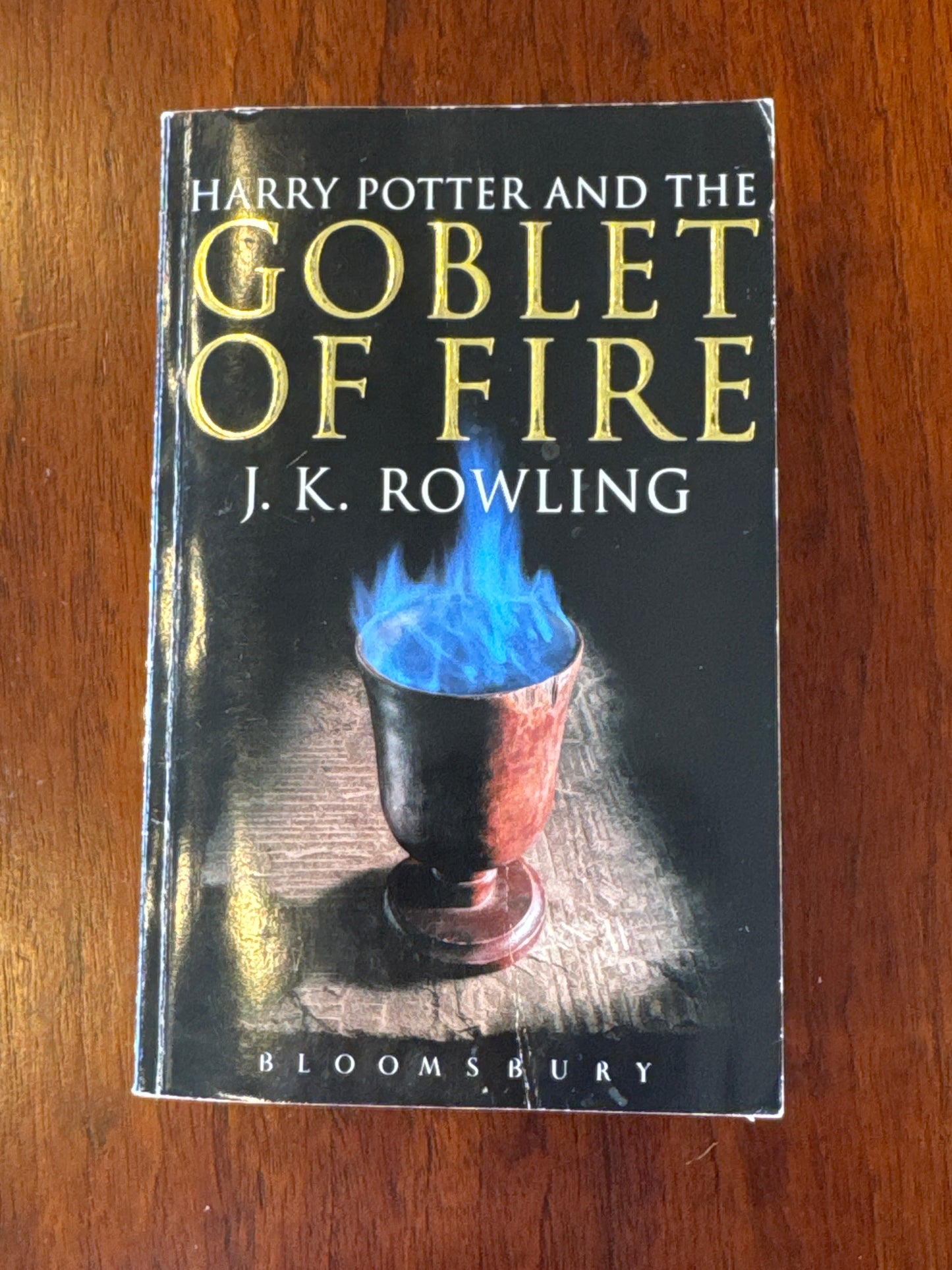 Harry Potter & the goblet of fire. J. K. Rowling.