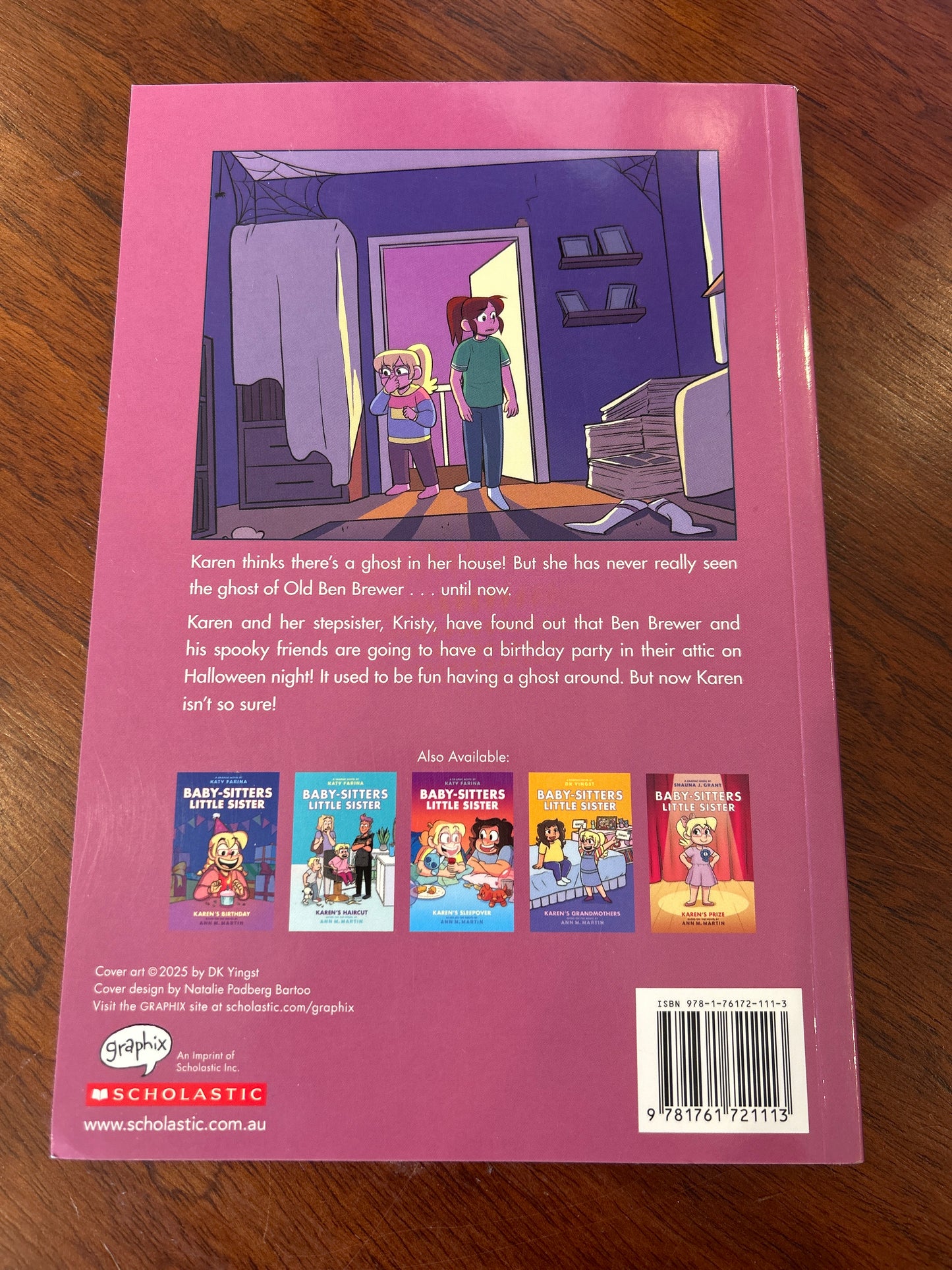 Baby-sitters little sister: Karen’s ghost. D. K. Vingst. 2025.
