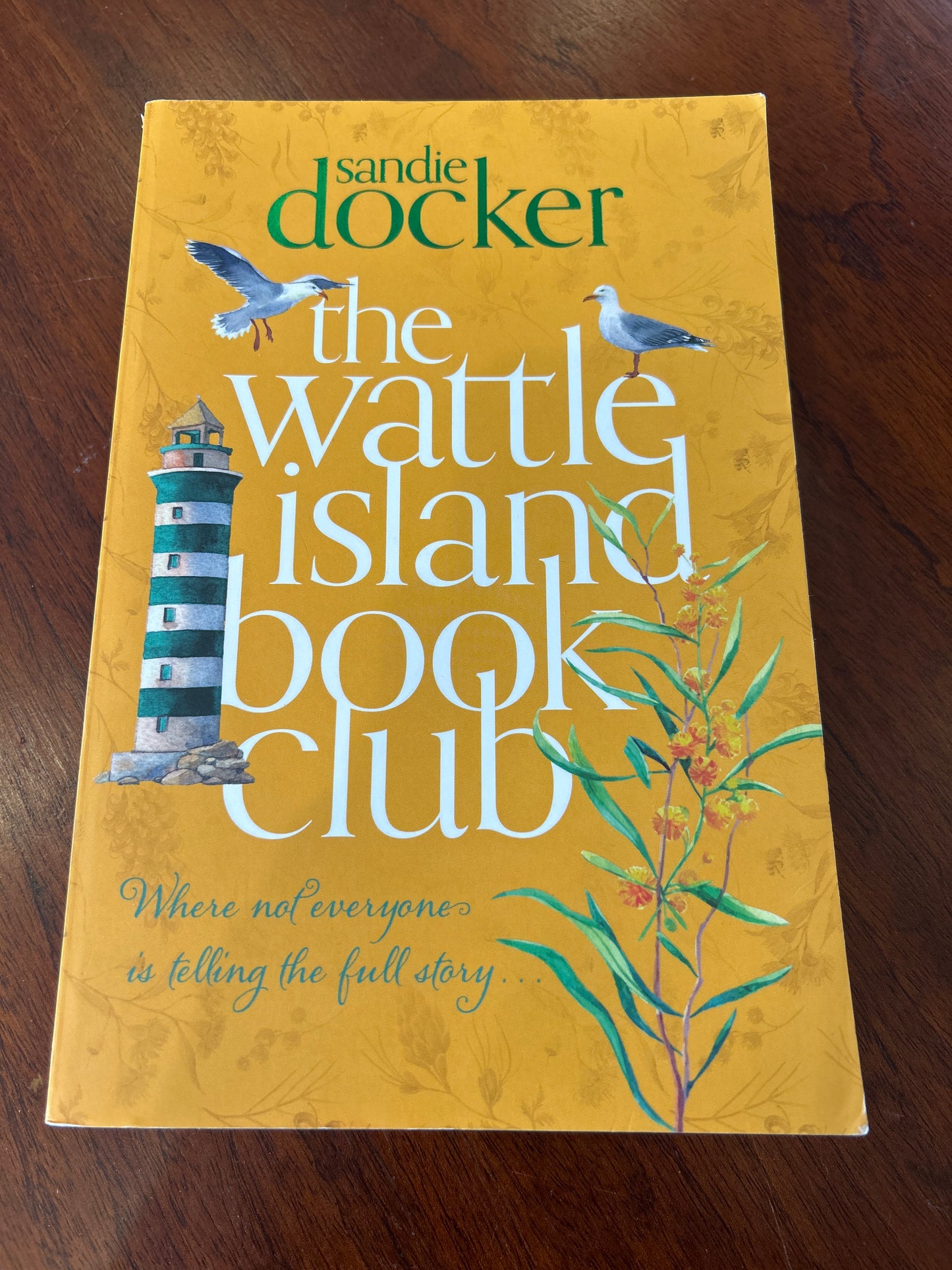 Wattle island book club. Sandie Docker. 2021.