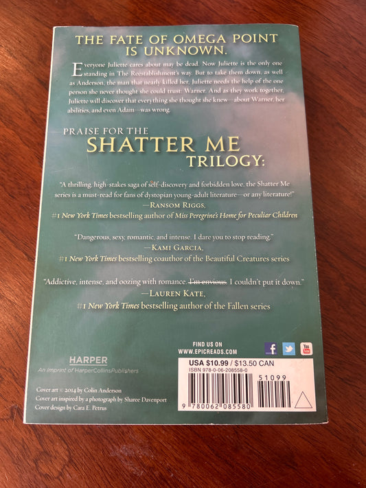 Ignite me. Tahereh Mafi. 2021.