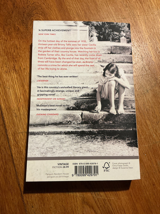 Atonement. Ian McEwan. 2001.