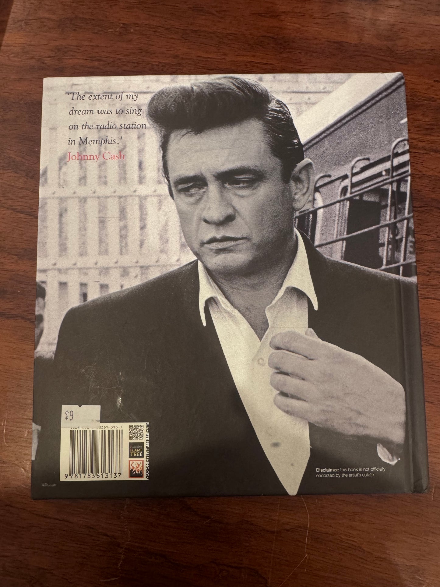 Johnny Cash Walking on Fire. Helen Akitt. 2015.