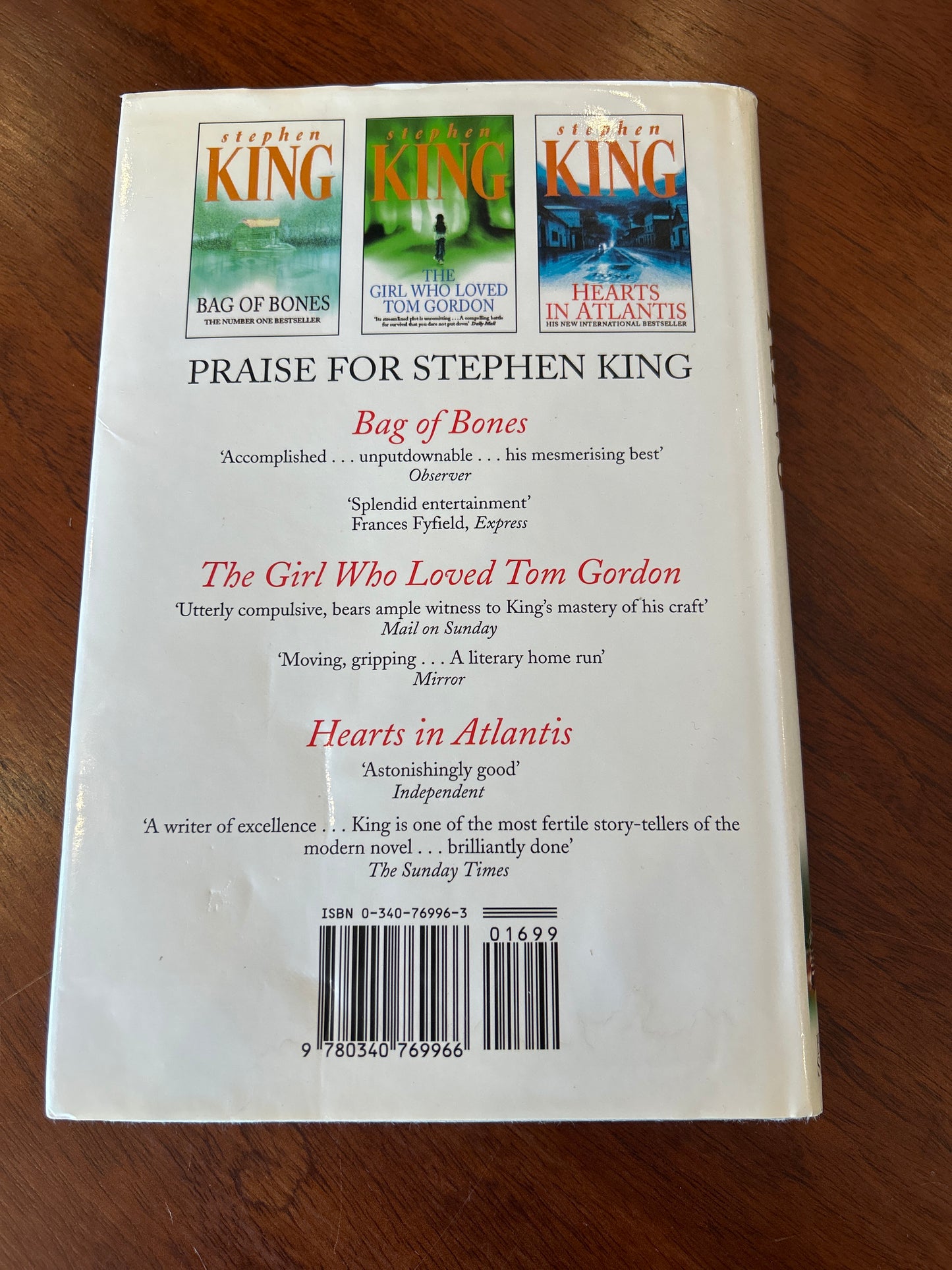 On writing: a memoir of the craft. Stephen King. 2000.