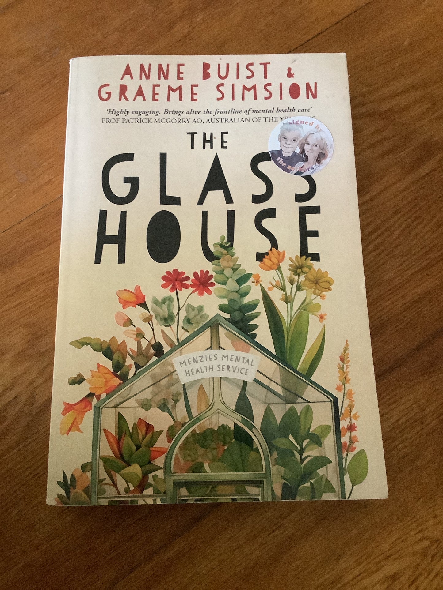 Glass house. Anne Buist and Graeme Simsion. 2024.