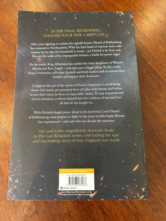 War lord. Bernard Cornwell. 2020.