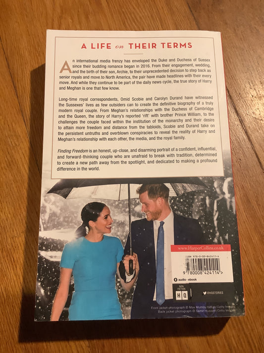 Finding freedom: Harry and Meghan and the making of a modern royal family. Omid Scobie. 2020.