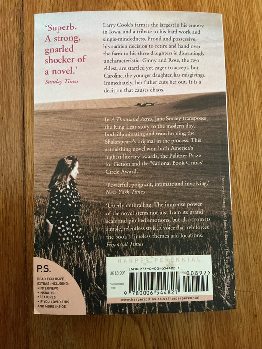 Thousand acres. Jane Smiley. 2004.