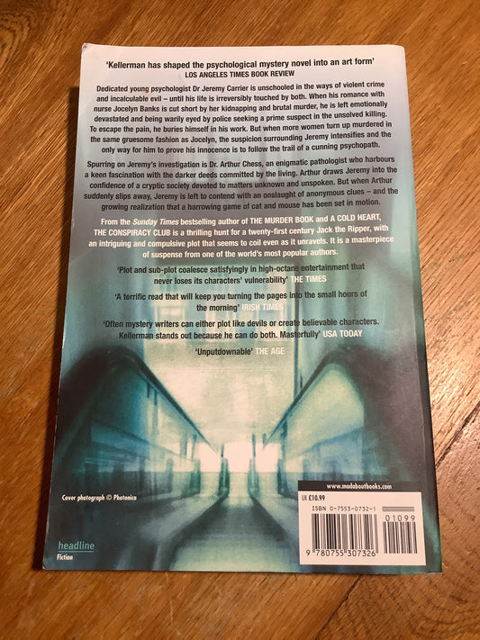 Conspiracy club. Jonathan Kellerman. 2003.