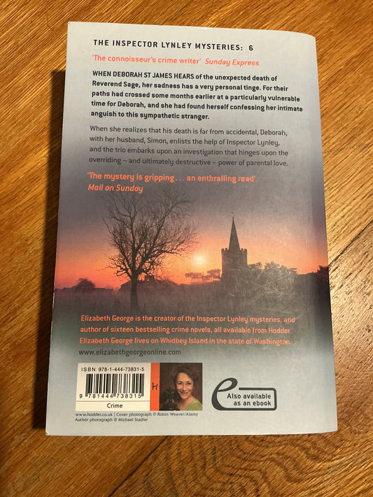 Missing Joseph. Elizabeth George. 2012.