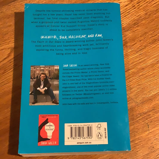 Fault in our stars. John Green. 2012.