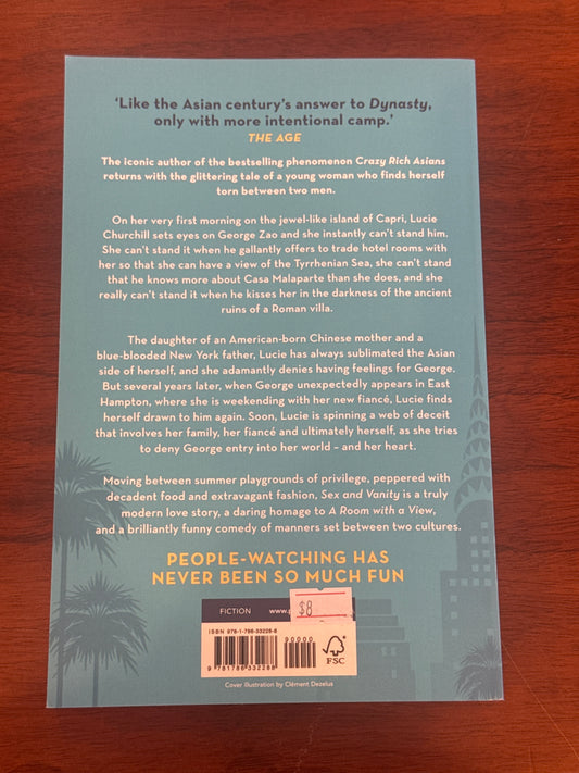 Sex and vanity. Kevin Kwan. 2020.
