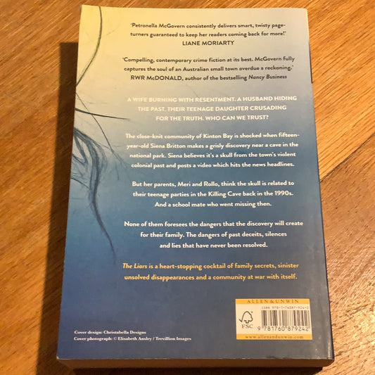 Liars. Petronella McGovern. 2022.