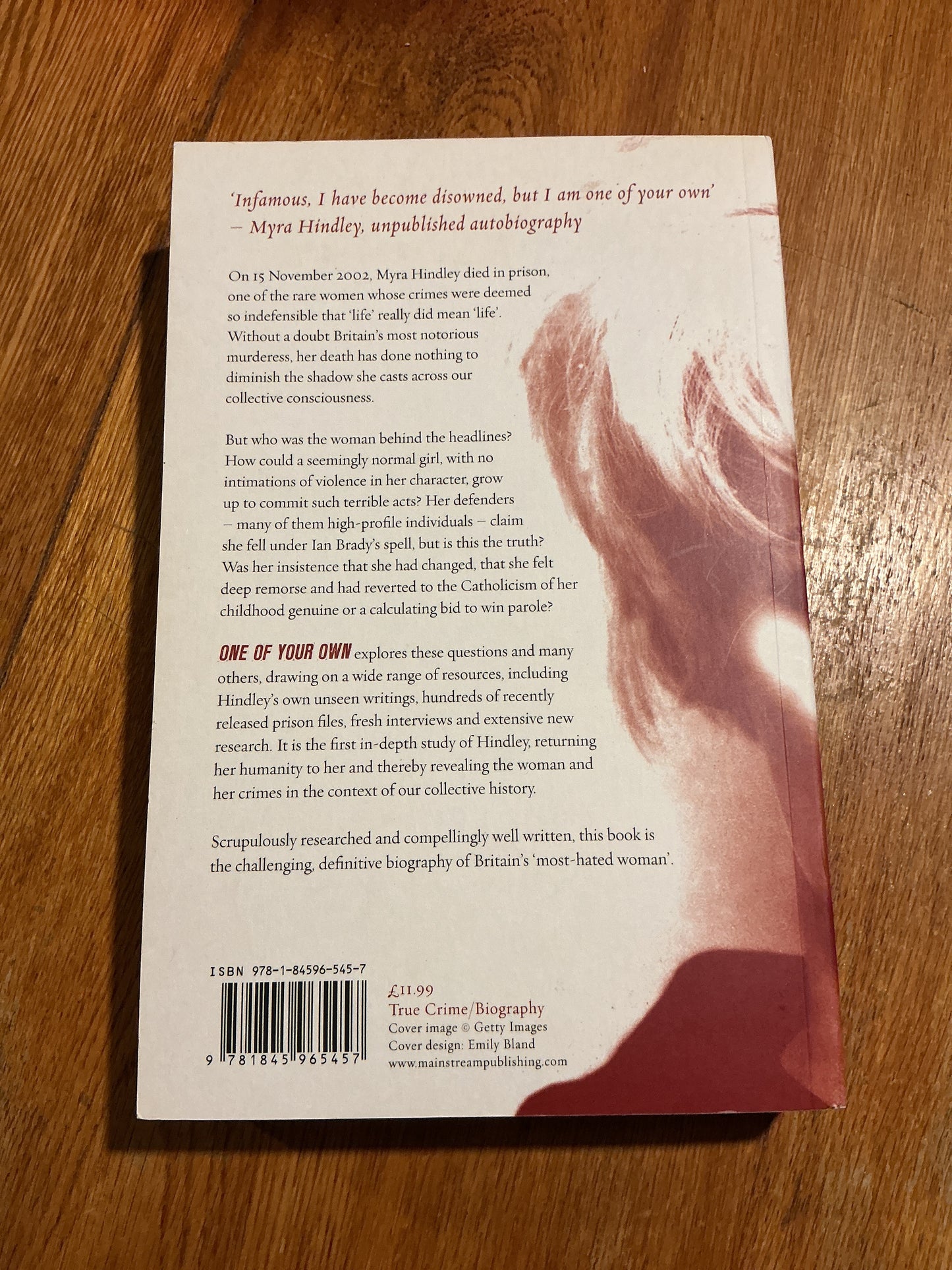 One of your own: the life and death of Myra Hindley. Carol Ann Lee. 2010.