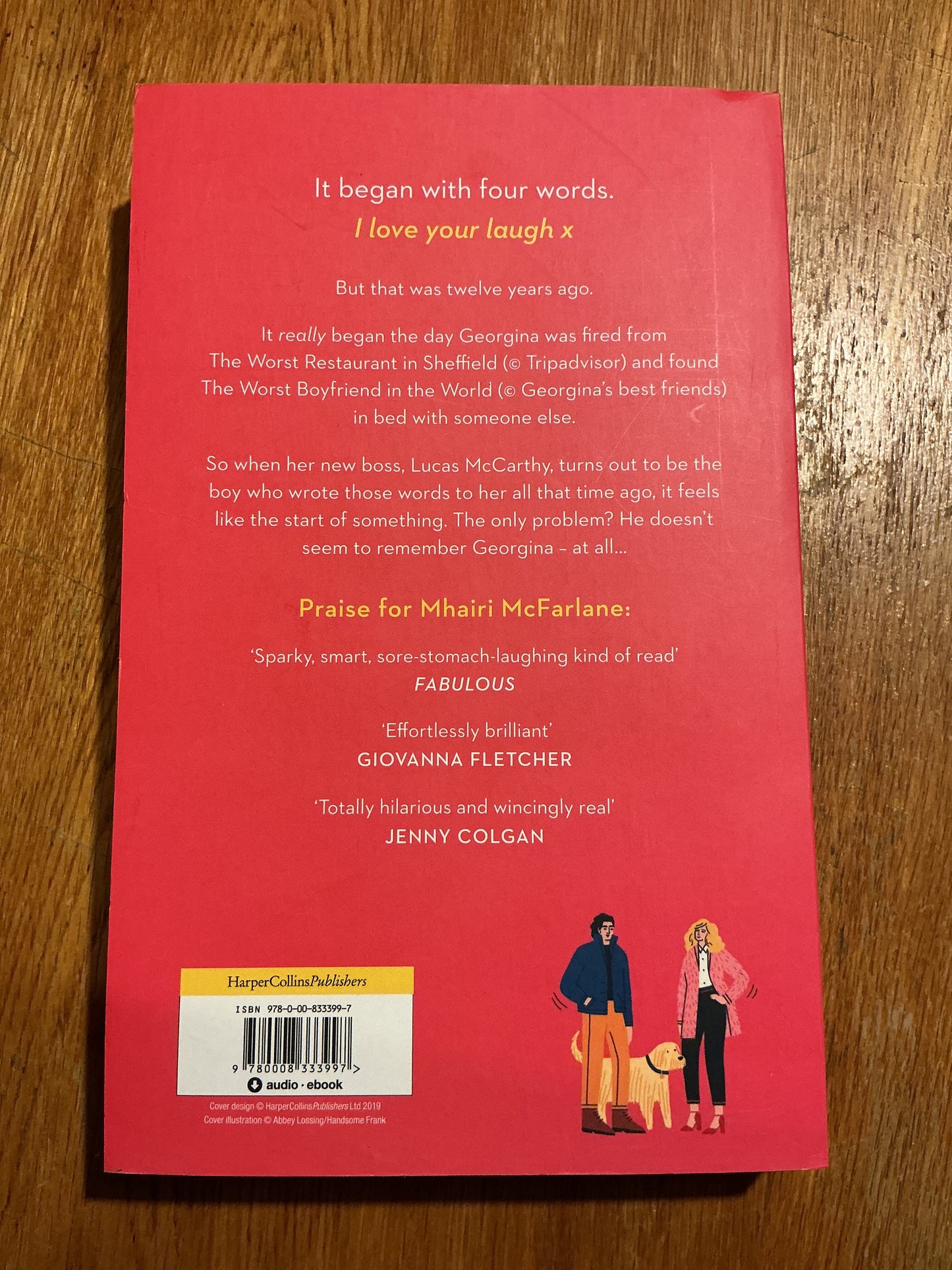 Don’t you forget about me. Mhairi McFarlane. 2019.