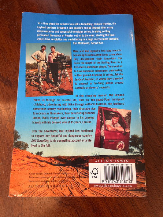 Still travelling. Mal Leyland. 2015.