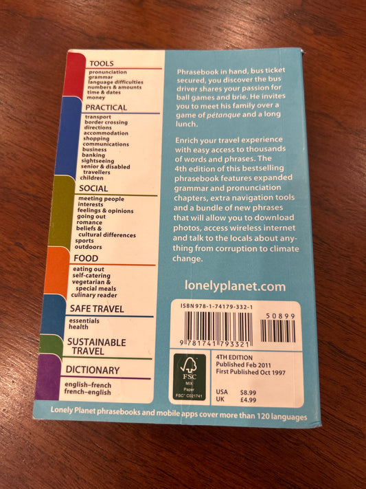 French phrasebook. Michael Janes. 2011.