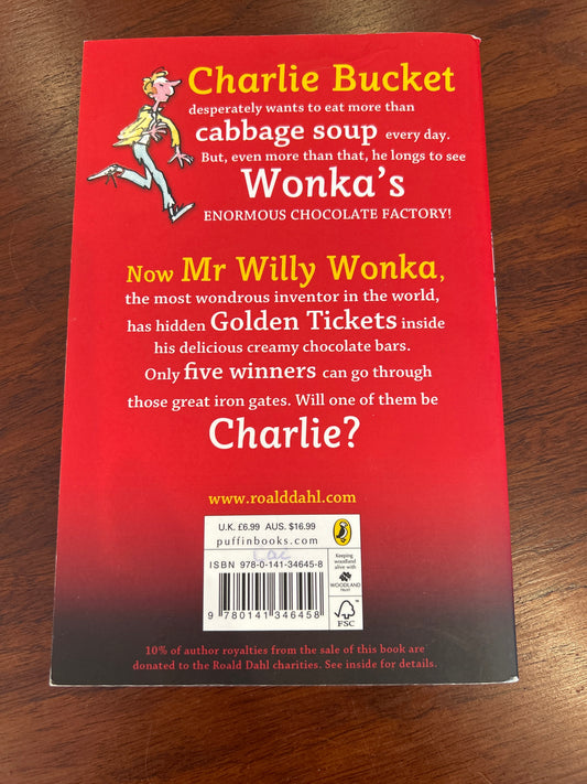 Charlie & the chocolate factory. Roald Dahl. 2014.