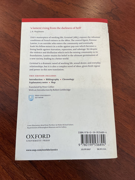 Germinal. Emile Zola. 2008.