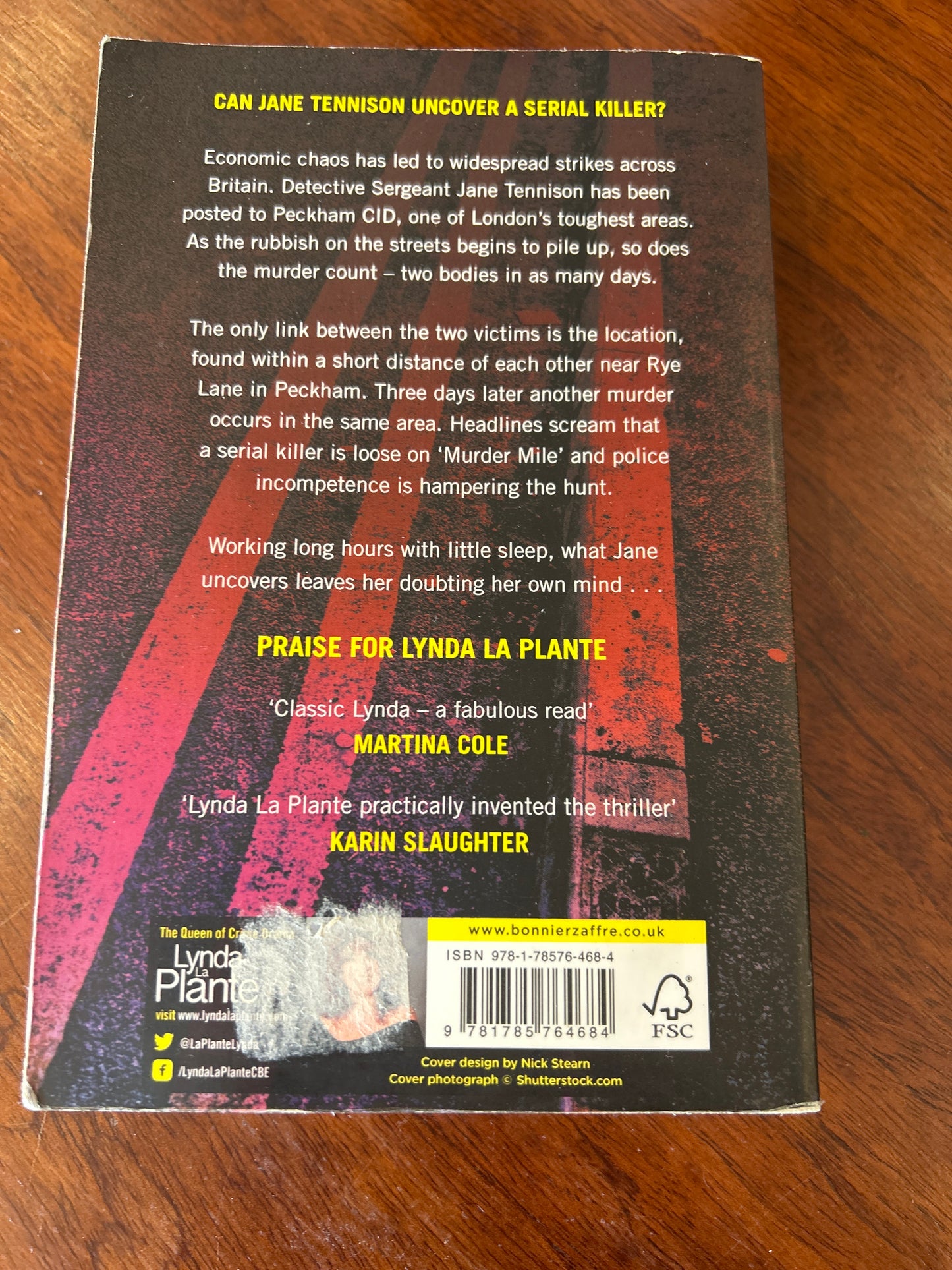 Murder mile. Lynda La Plante. 2018.