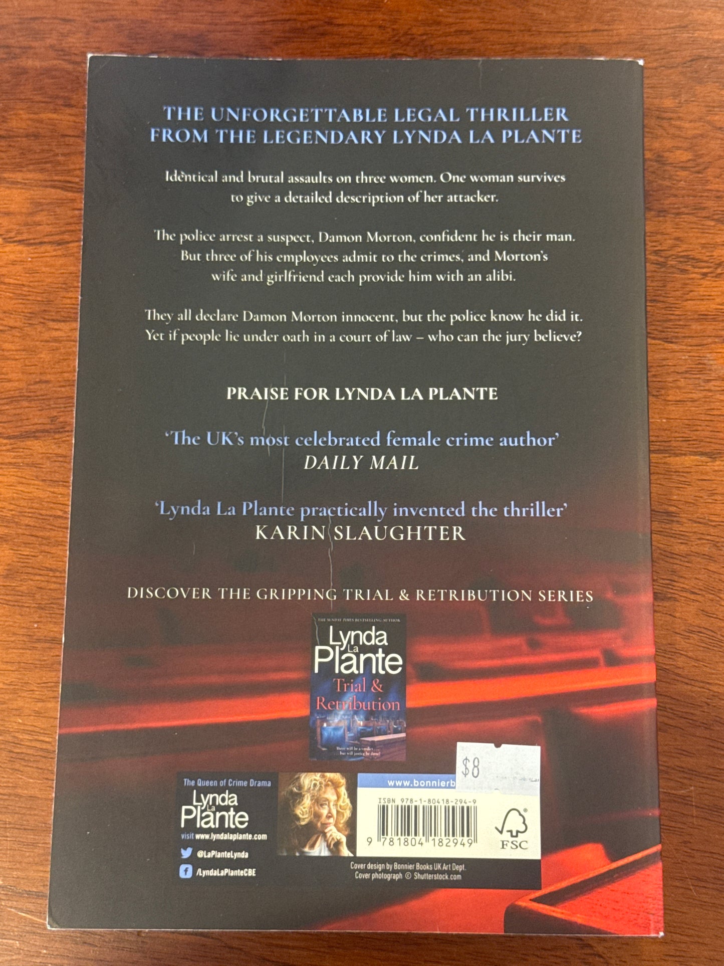 Alibi. Lynda La Plante. 2023.