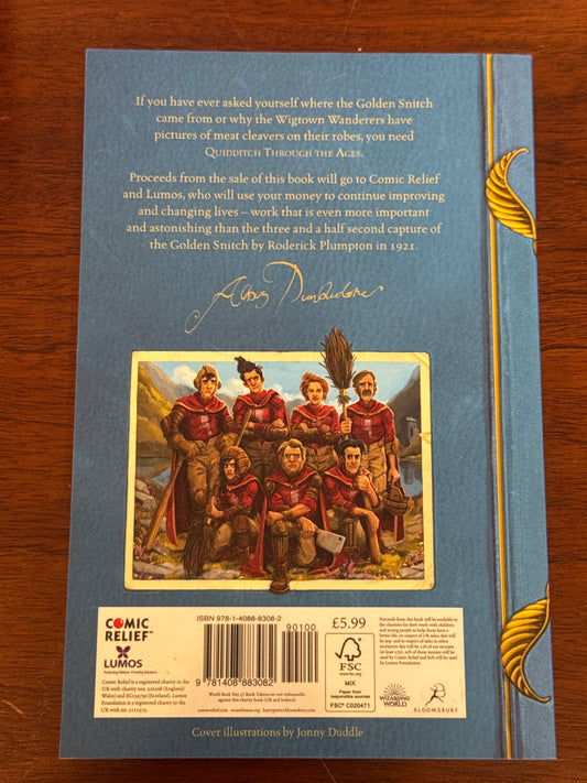 Quidditch through the ages. J.K. Rowling. 2017.