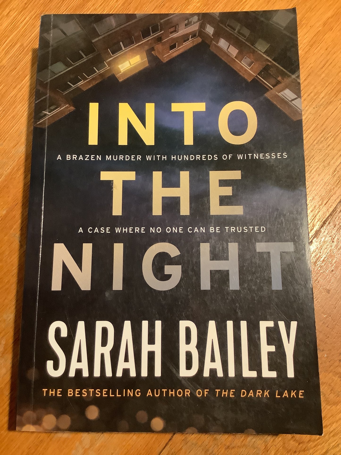 Into the night. Sarah Bailey. 2018.
