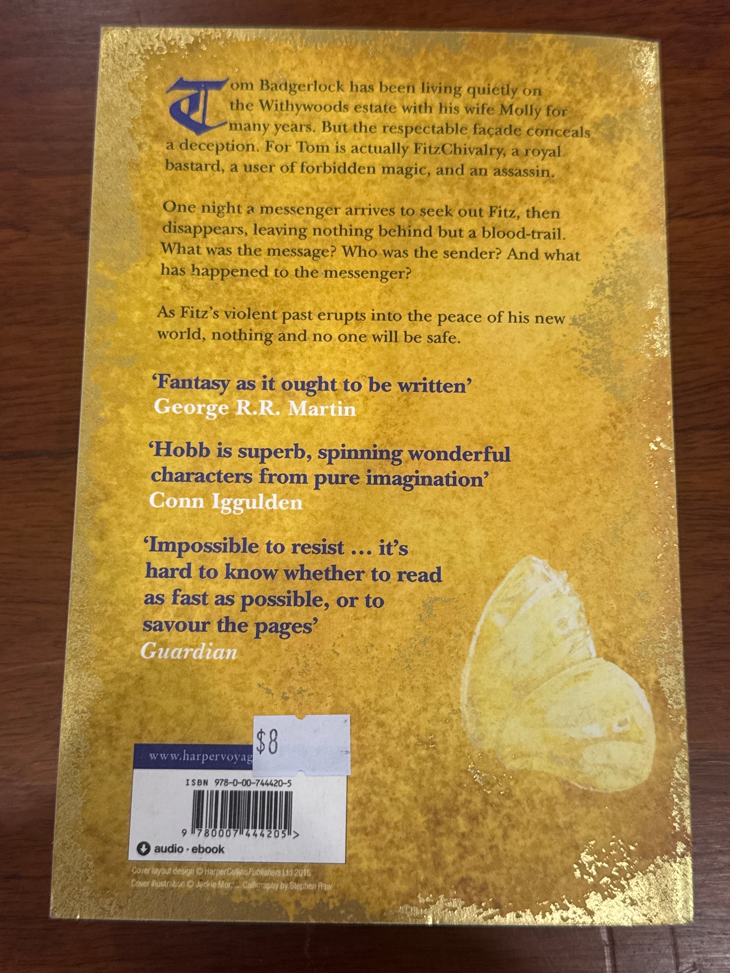 Fool’s assassin. Robin Hobb. 2014.