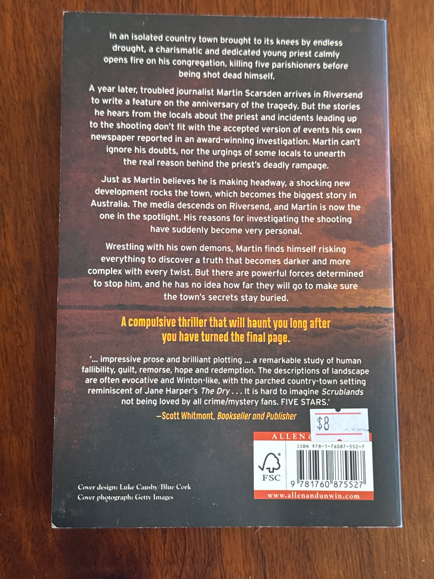 Scrublands. Chris Hammer. 2019.