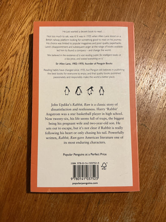 Rabbit, run. John Updike. 2008.