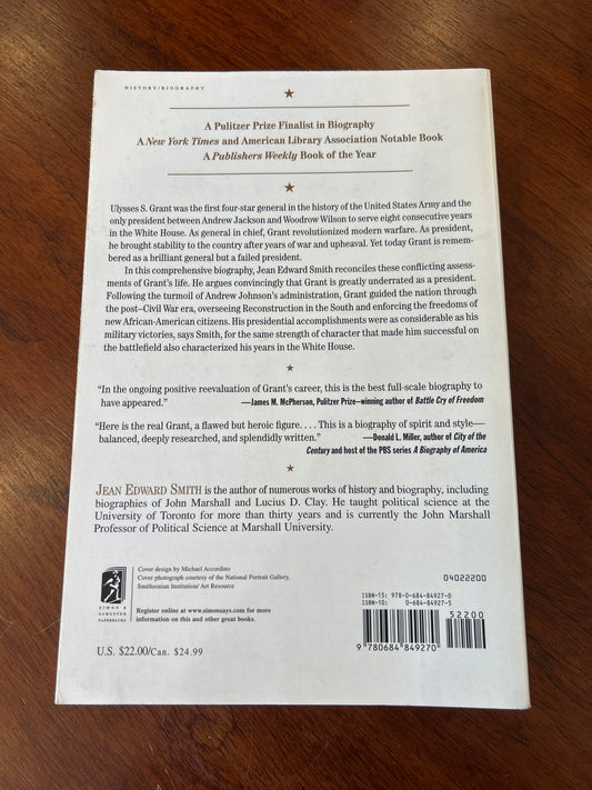 Grant. Jean Edward Smith. 2001.