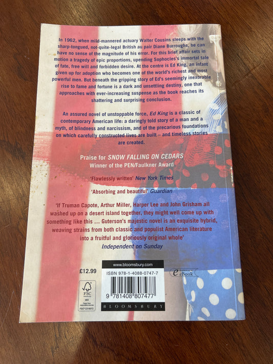 Ed King. David Guterson. 2011.