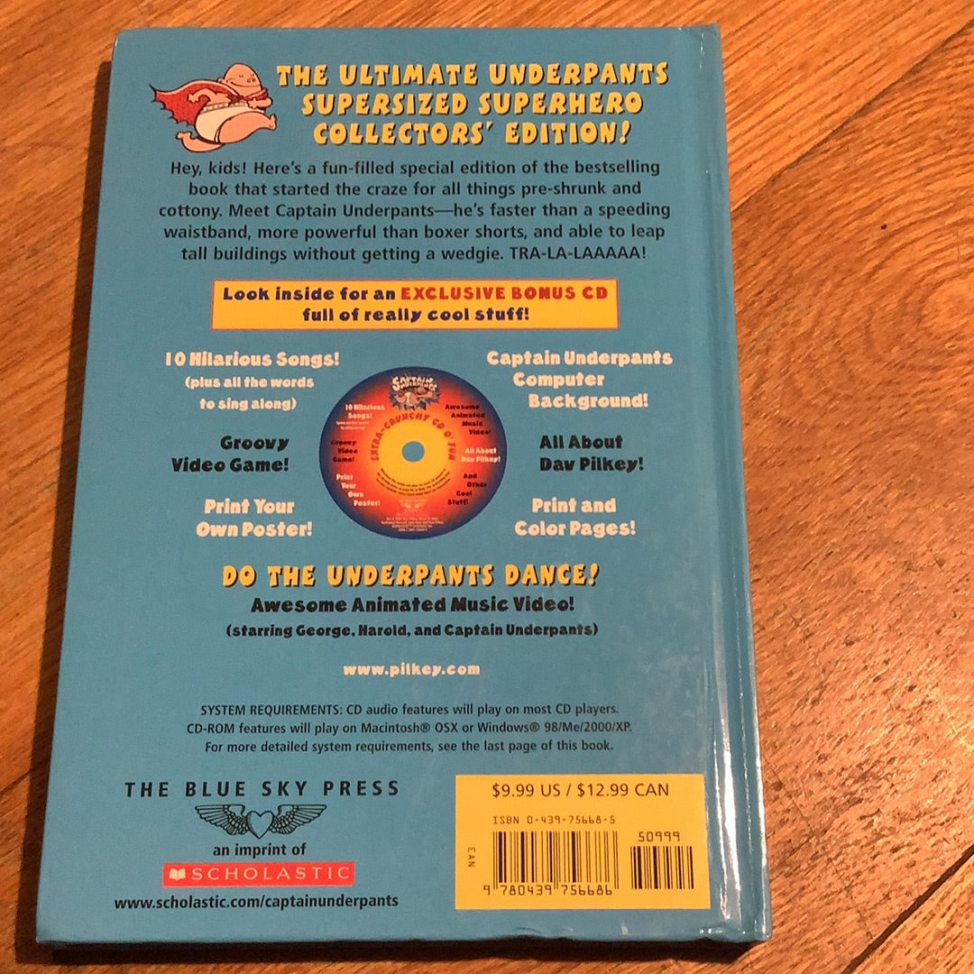 Adventures of Captain Underpants. Dav Pilkey. 2005.