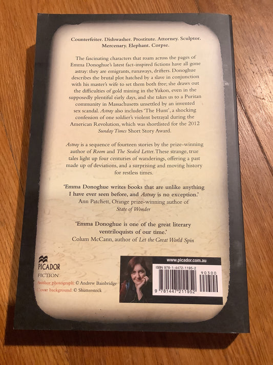 Astray. Emma Donoghue. 2012.