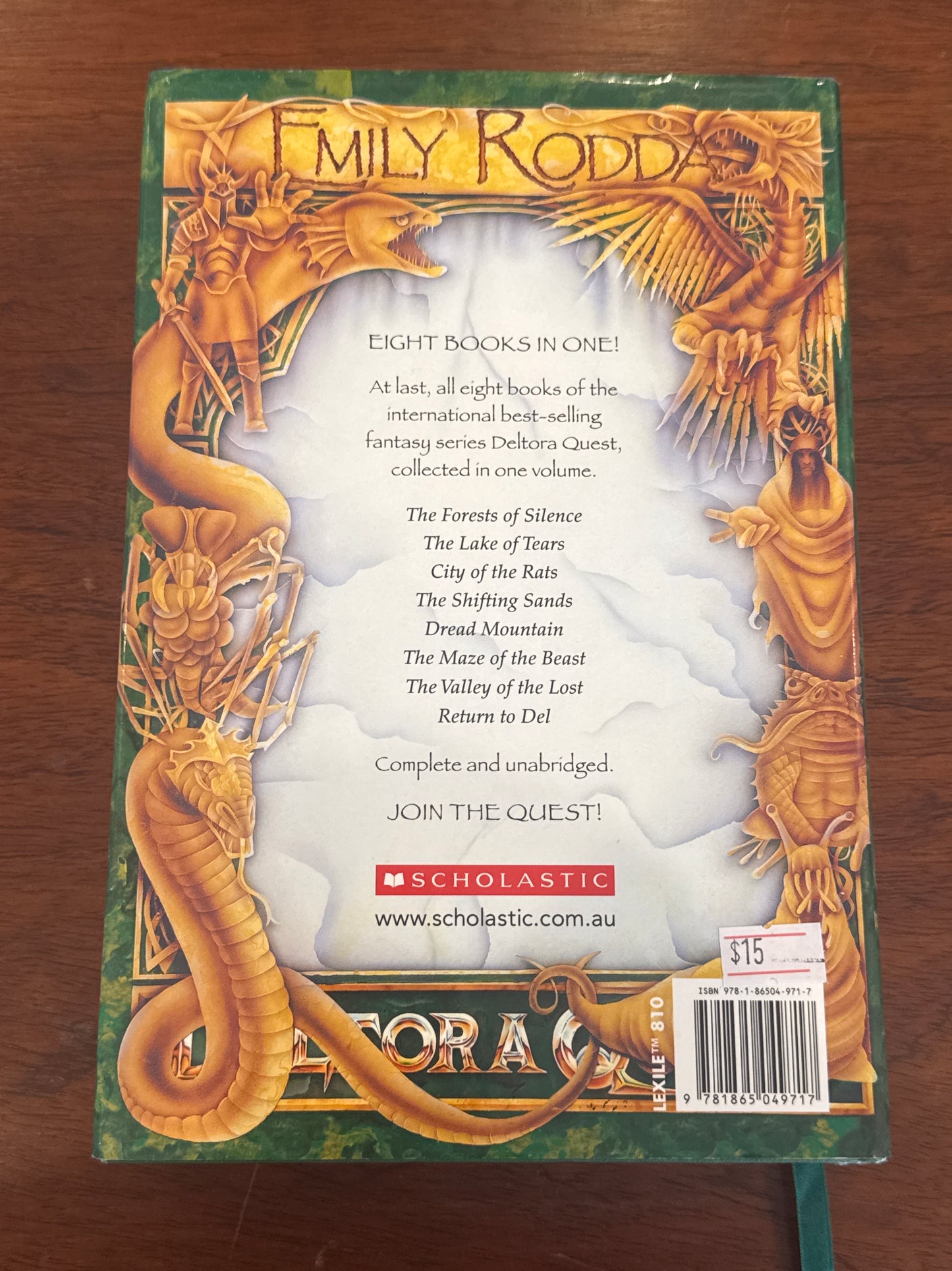 Deltora Quest. Emily Rodda. 2008.