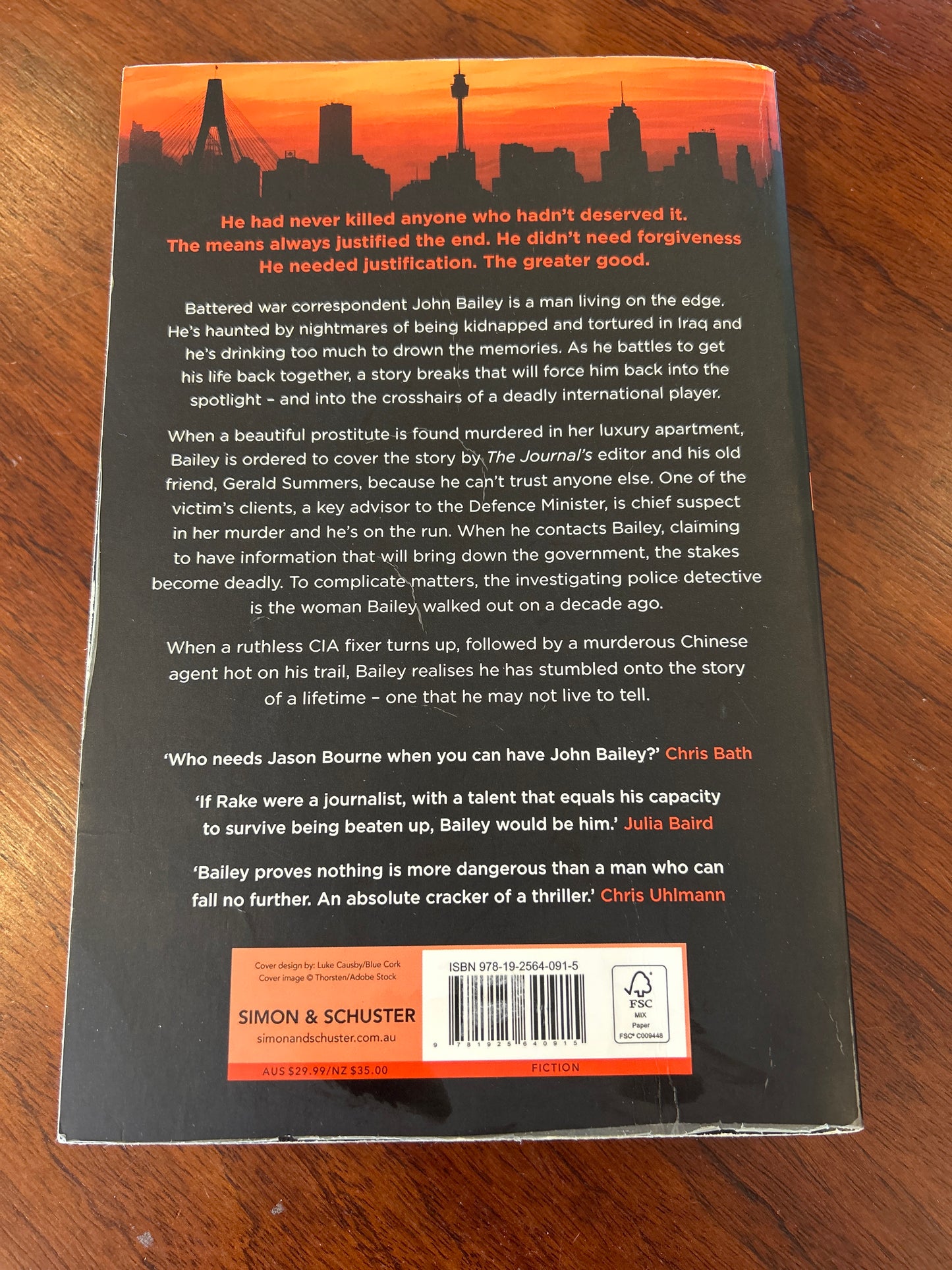 Greater good. Tim Ayliffe. 2019.